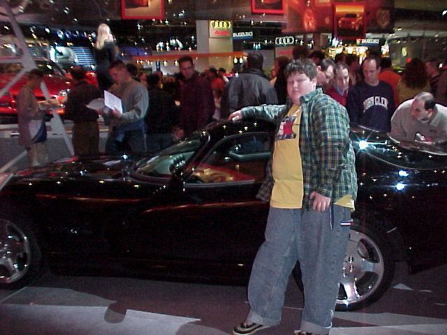 Me and a Dodge Viper GTS Coupe